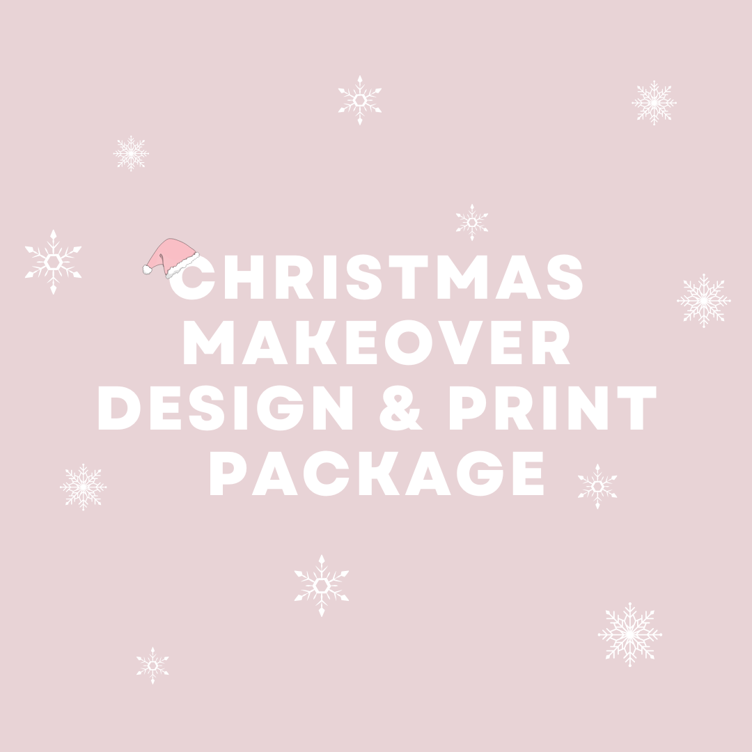 Christmas Makeover Design + Print Package