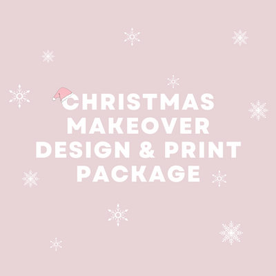 Christmas Makeover Design + Print Package