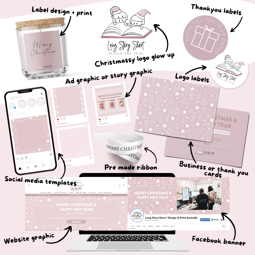 Christmas Makeover Design + Print Package