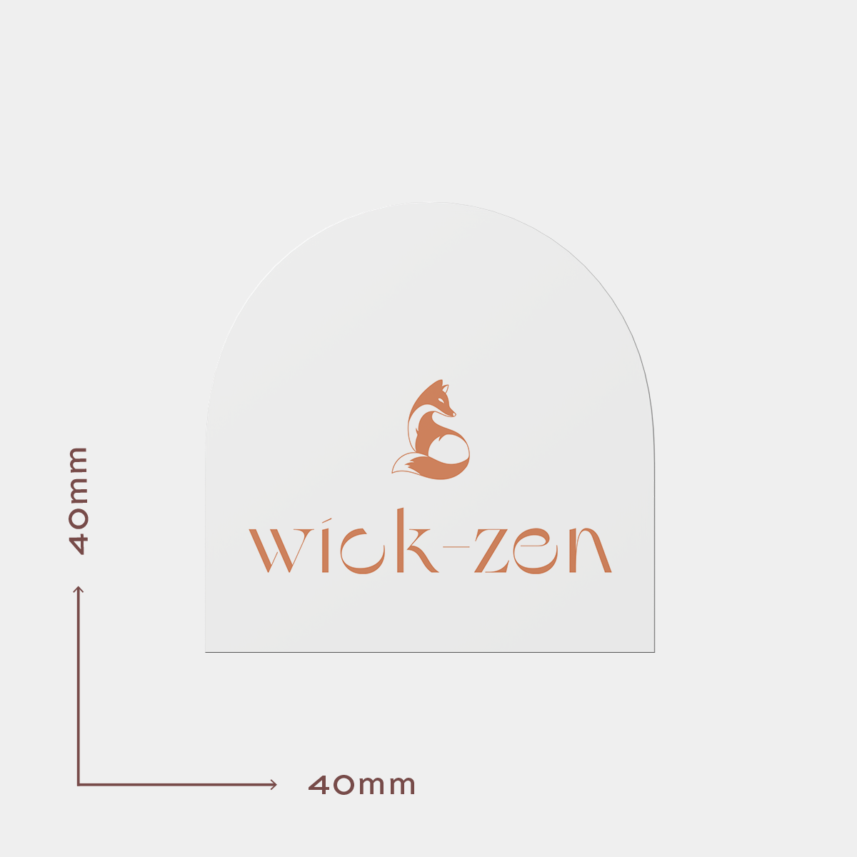 40mm Arch Vinyl Labels - Popular Sizes