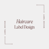Haircare Label Design