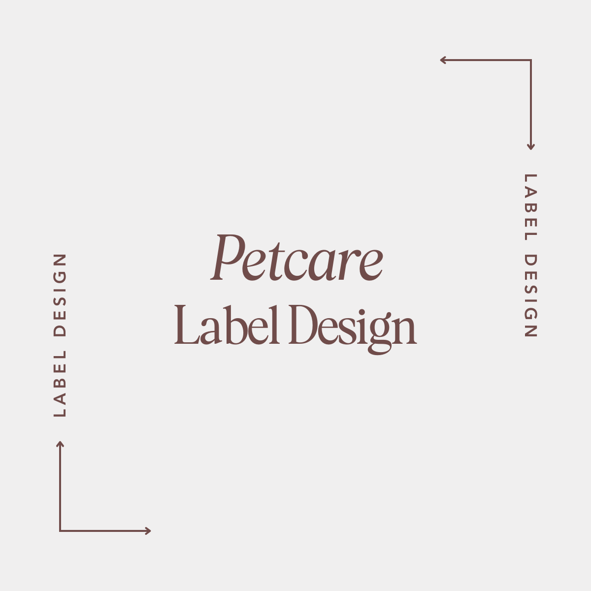Petcare Label Design