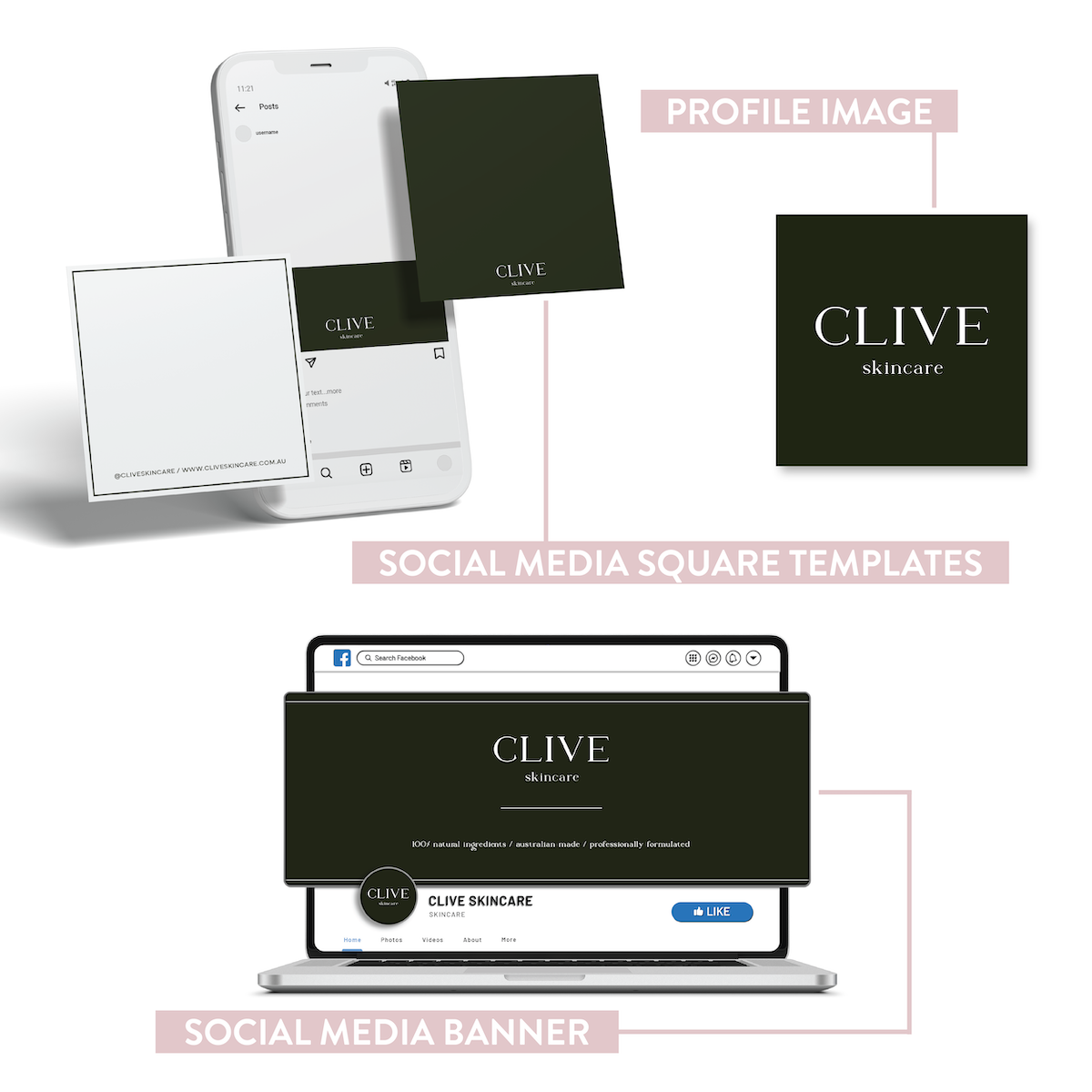 The Skincare Business Branding Package