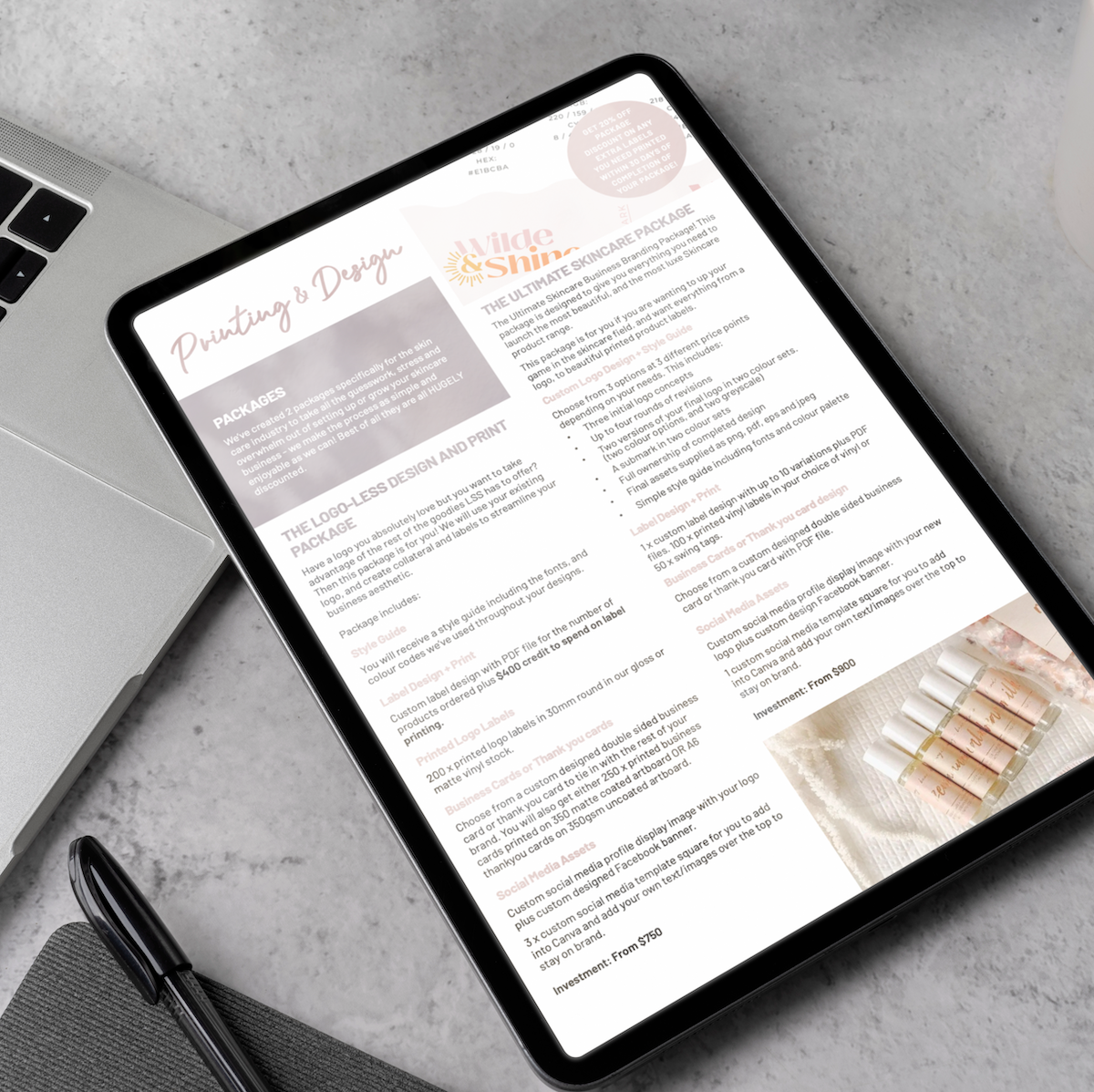 Digital Product Lookbook