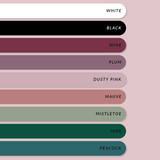 The Minimalist Collection Christmas - DESIGN FIVE - ROUND - Matte/Gloss