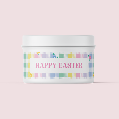 Gingham Collection - Easter - Design Three - TRAVEL TIN WRAP