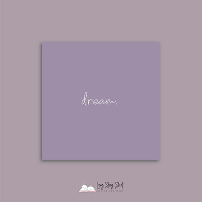 Dream Muted Colour Vinyl Label Pack