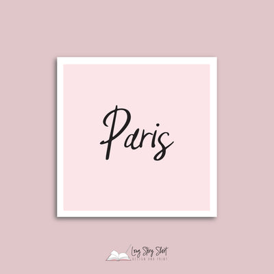 French Chic (Pack 1) Vinyl Label Pack