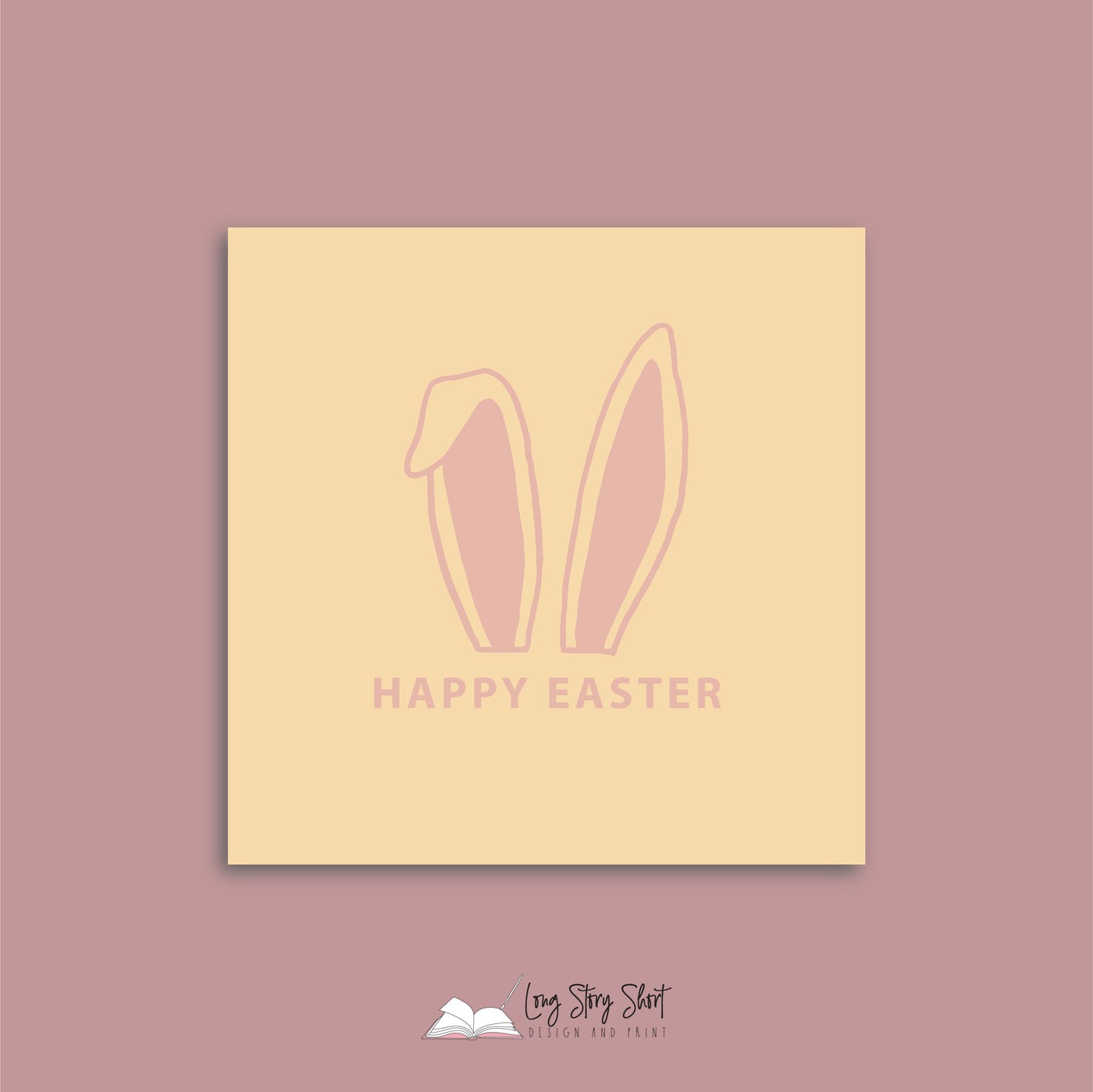 Happy Easter! Vinyl Label Pack Square Matte/Gloss