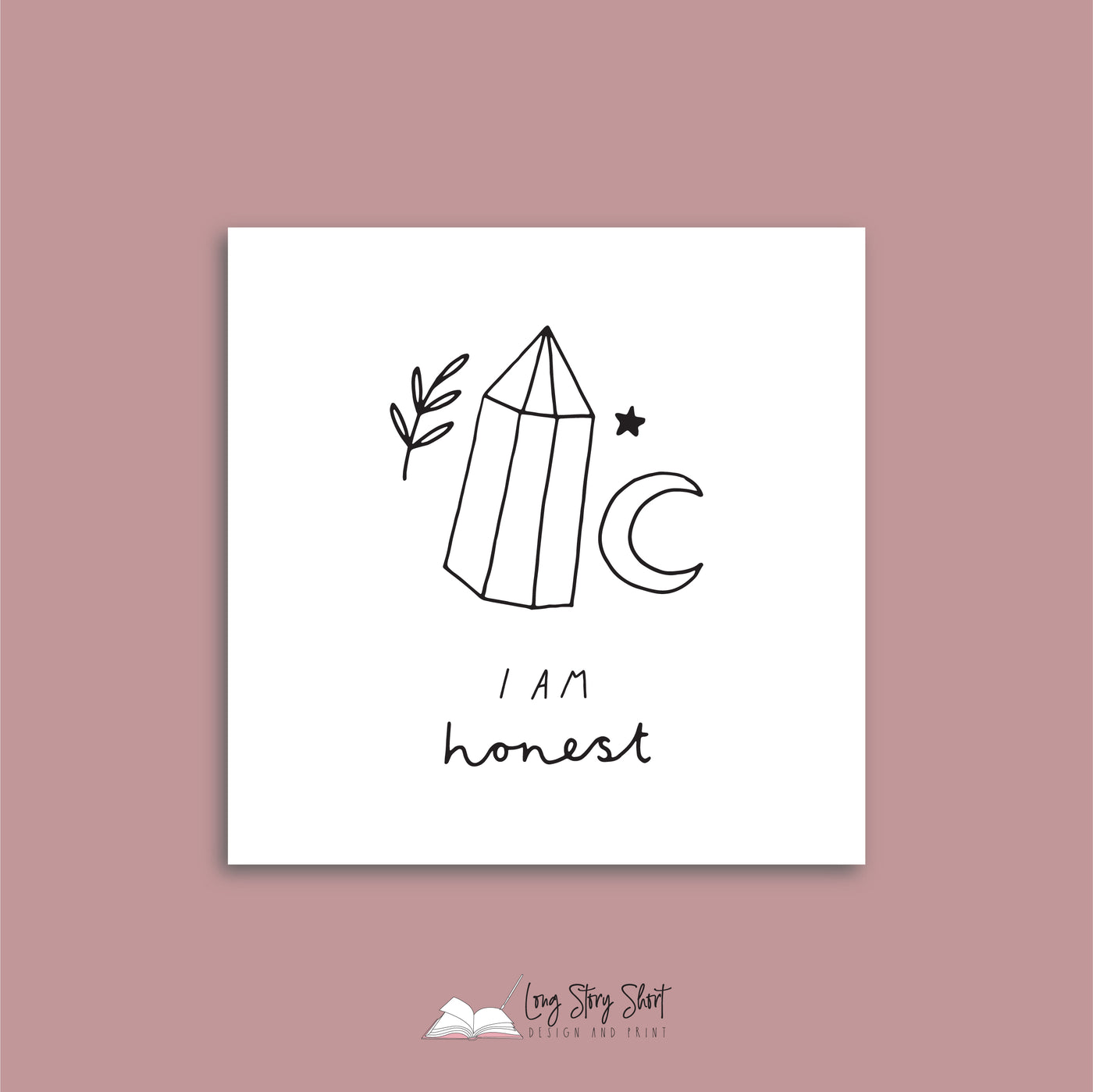 I Am Worthy Crystal Specialty Vinyl Label Pack