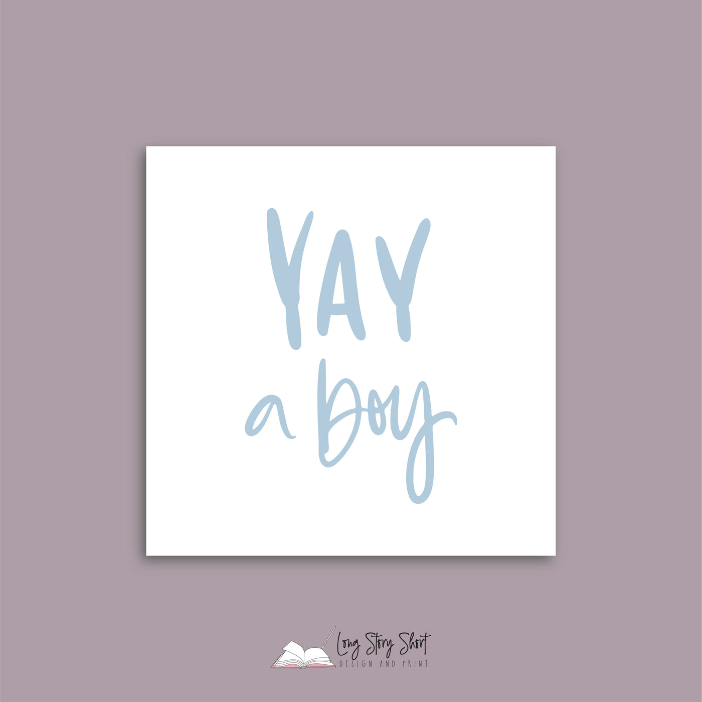 It's a Boy/Girl! (Version 2) Vinyl Label Pack