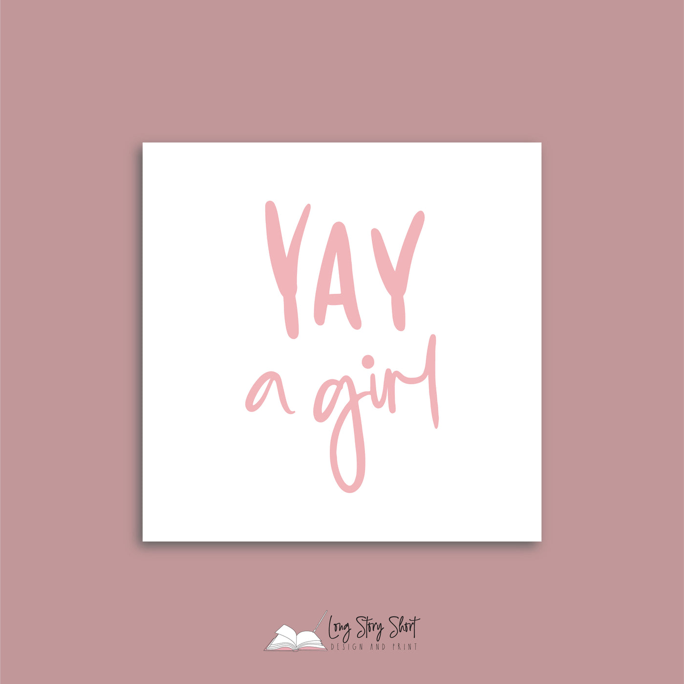It's a Boy/Girl! (Version 2) Vinyl Label Pack