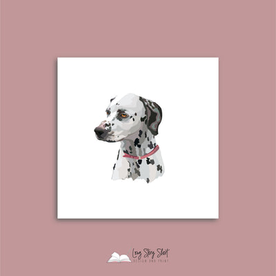 It's a Dog's Life (Dalmatian) Vinyl Label Pack