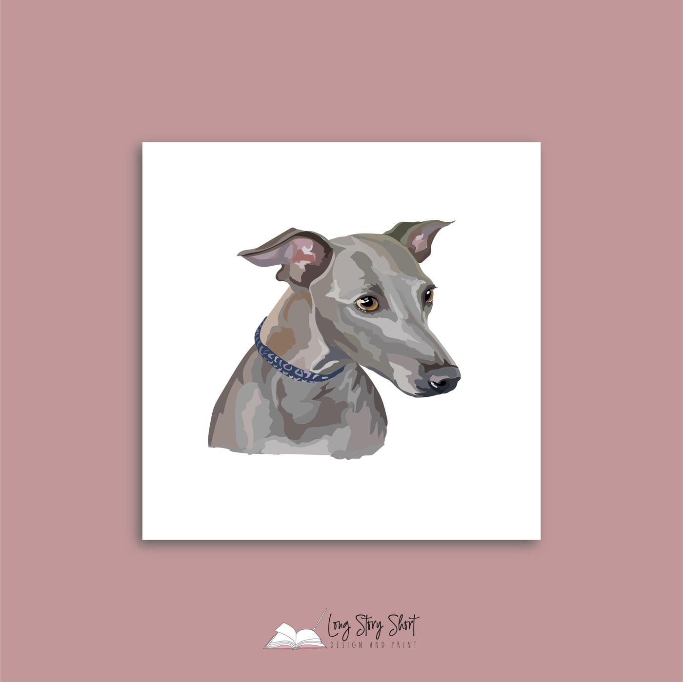 It's a Dog's Life (Greyhound) Vinyl Label Pack