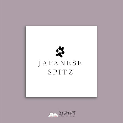 It's a Dog's Life (Japanese Spitz) Vinyl Label Pack