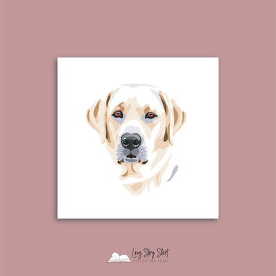 It's a Dog's Life (Labrador) Vinyl Label Pack