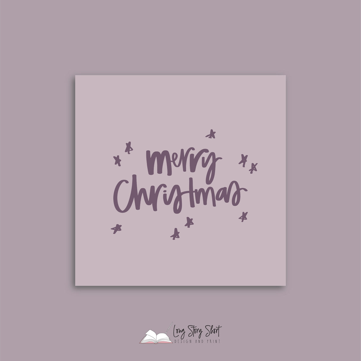 Berry Christmas Cheer Christmas Vinyl Label Pack Square Matte/Gloss