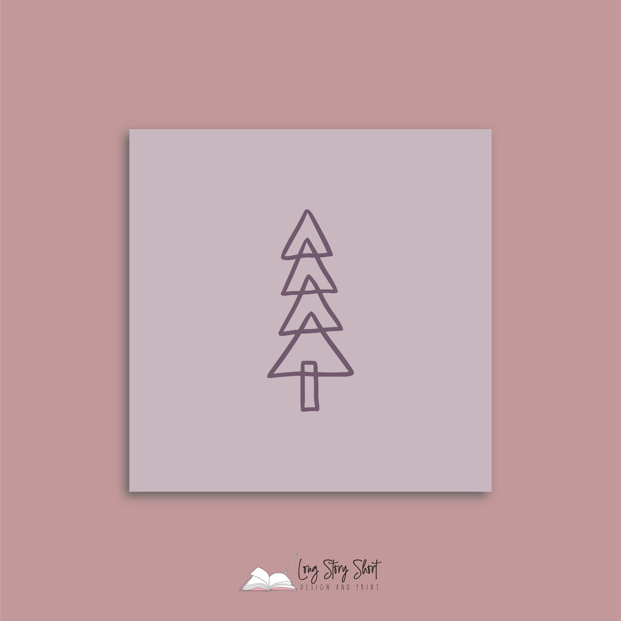 Berry Christmas Cheer Christmas Vinyl Label Pack Square Matte/Gloss