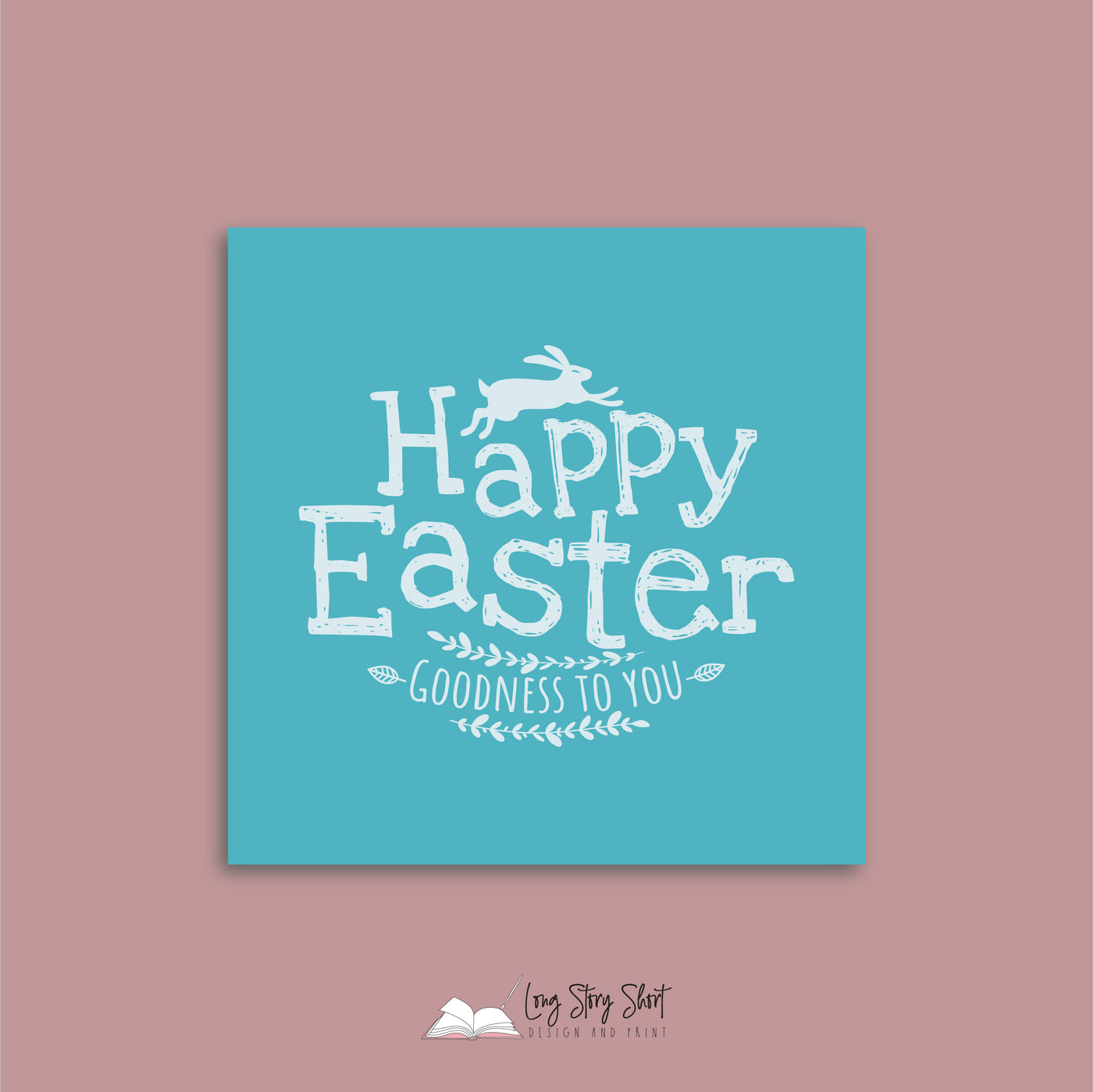 Happy Easter Goodness Vinyl Label Pack (Square) Matte/Gloss/Foil