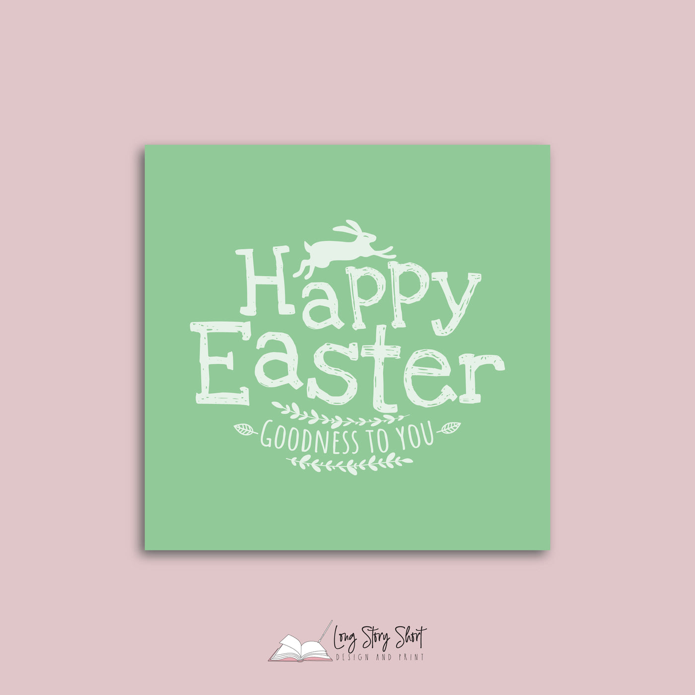 Happy Easter Goodness Vinyl Label Pack (Square)