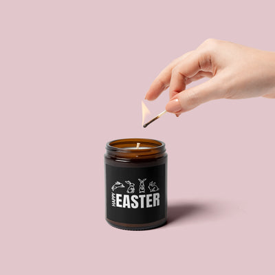 Happy Easter Black Vinyl Label Pack (Square) Matte/Gloss/Foil