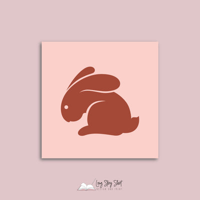 Easter Bunnies Vinyl Label Pack (Square) Matte/Gloss/Foil