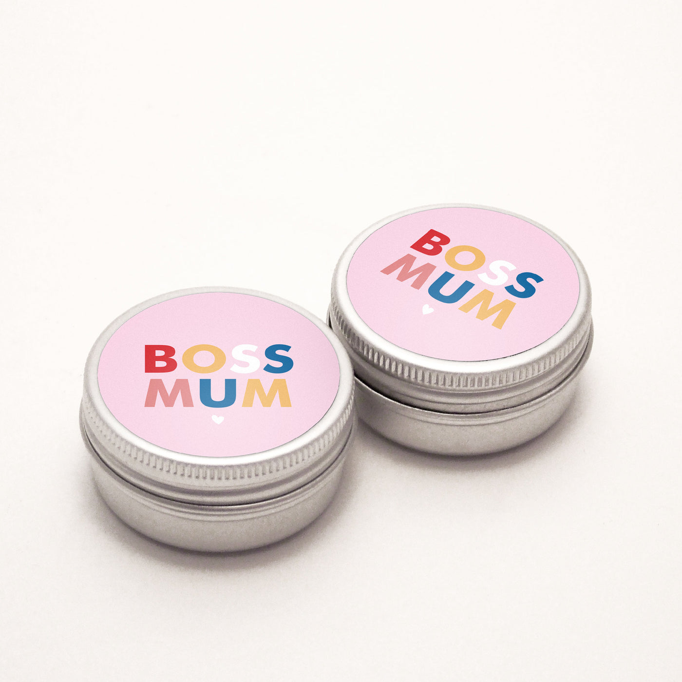 Boss Mum Round Vinyl Label Pack