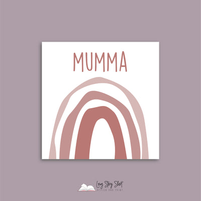 Greatest Mum Square Vinyl Label Pack