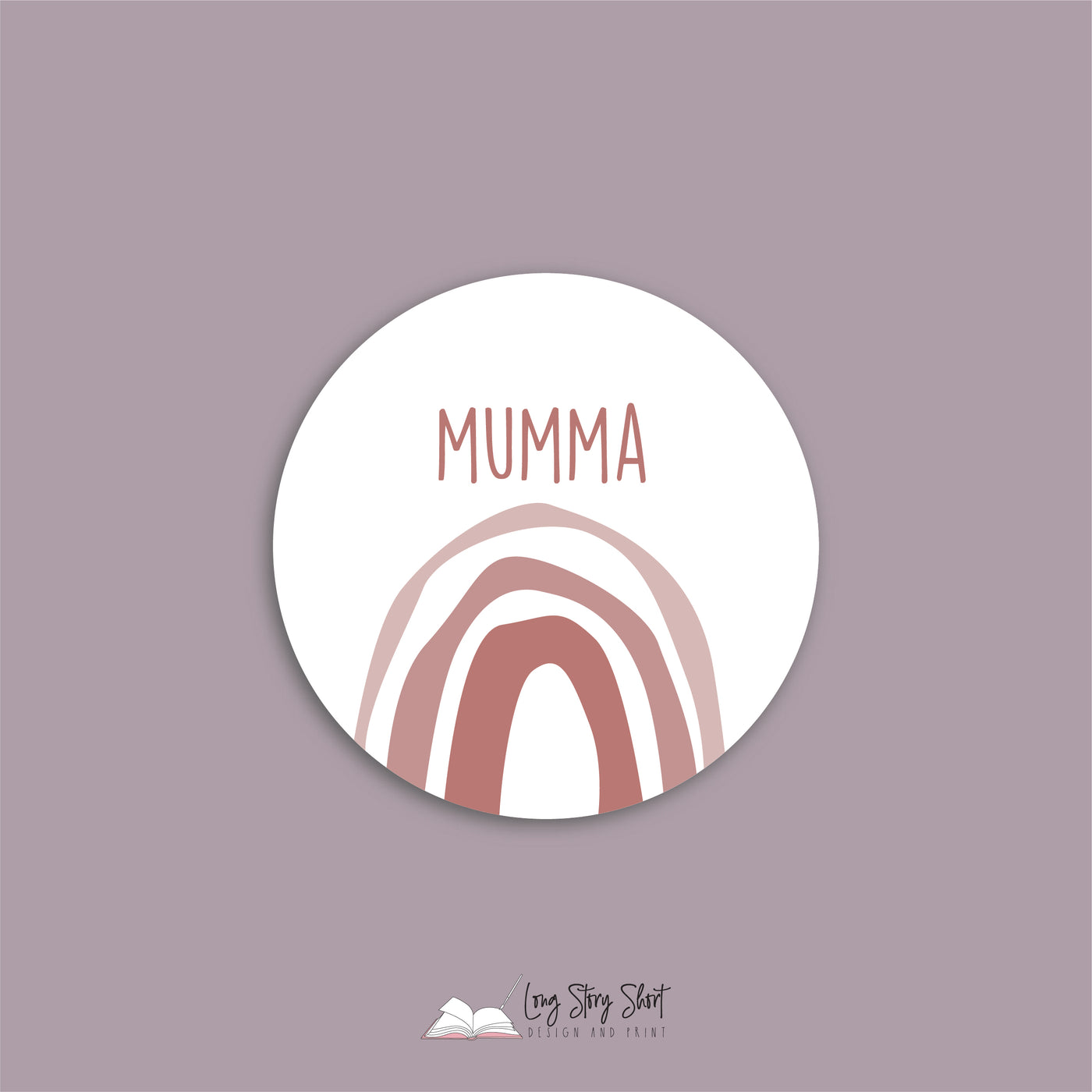 Greatest Mum Round Vinyl Label Pack