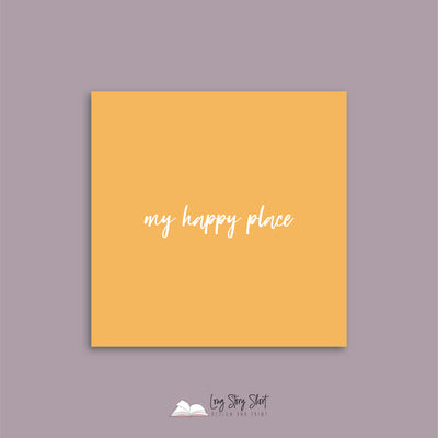 My Happy Place Vinyl Label Pack