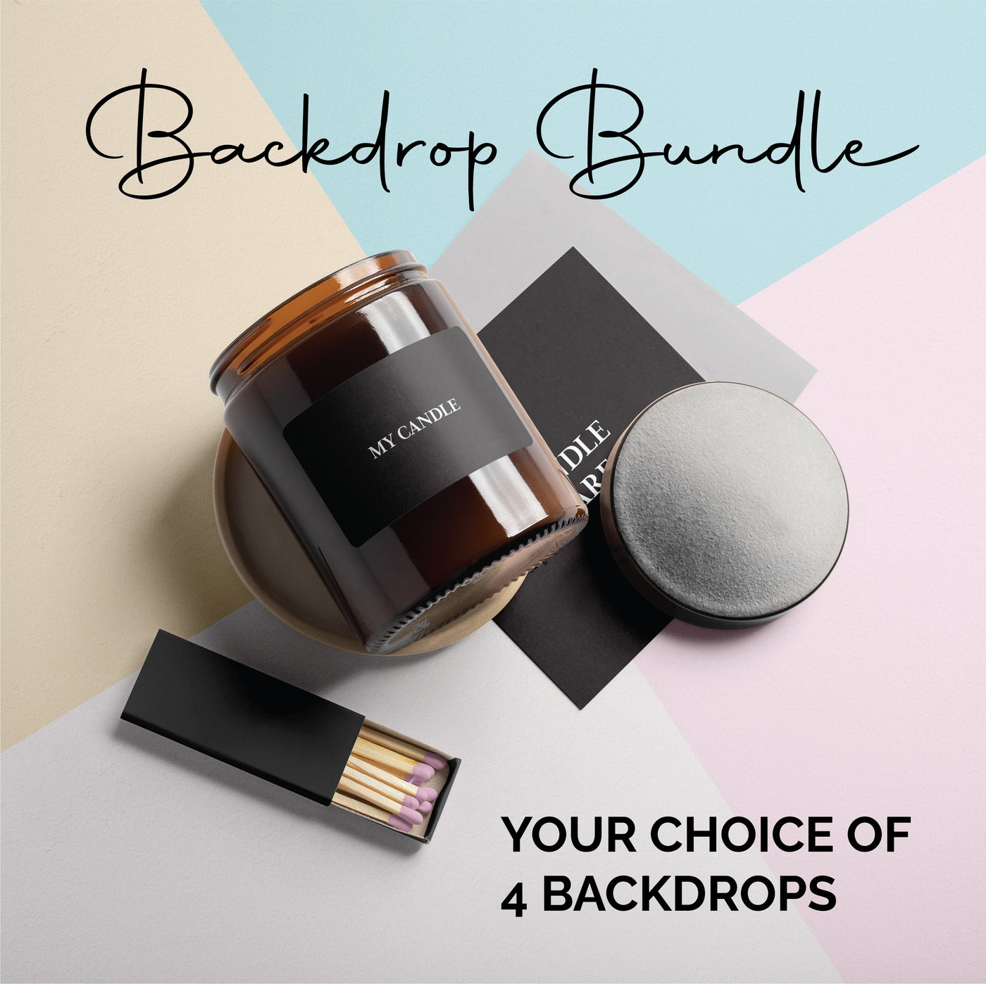 BACKDROP BUNDLE - CHOOSE YOUR 4 (buy 3 get 1 FREE!)
