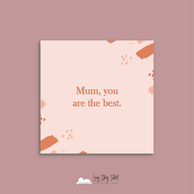 Softly Does it Mothers Day Vinyl Label Pack