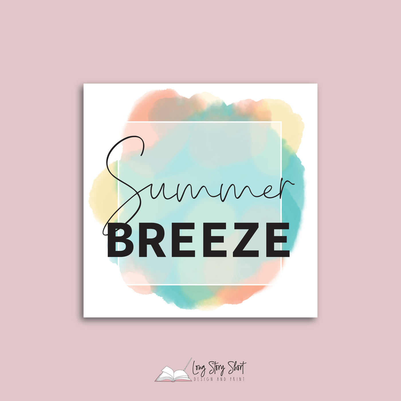 Summer Breeze Vinyl Label Pack