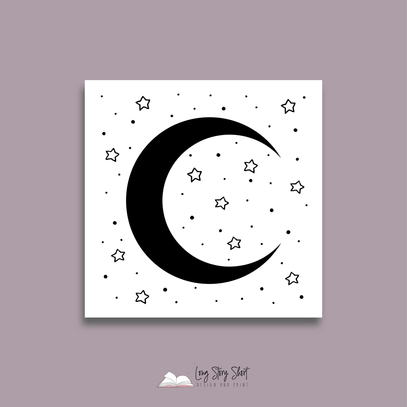 White Have a Magical Christmas Vinyl Label Pack Square Matte/Gloss