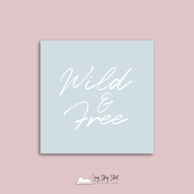 Wild & Free Vinyl Label Pack