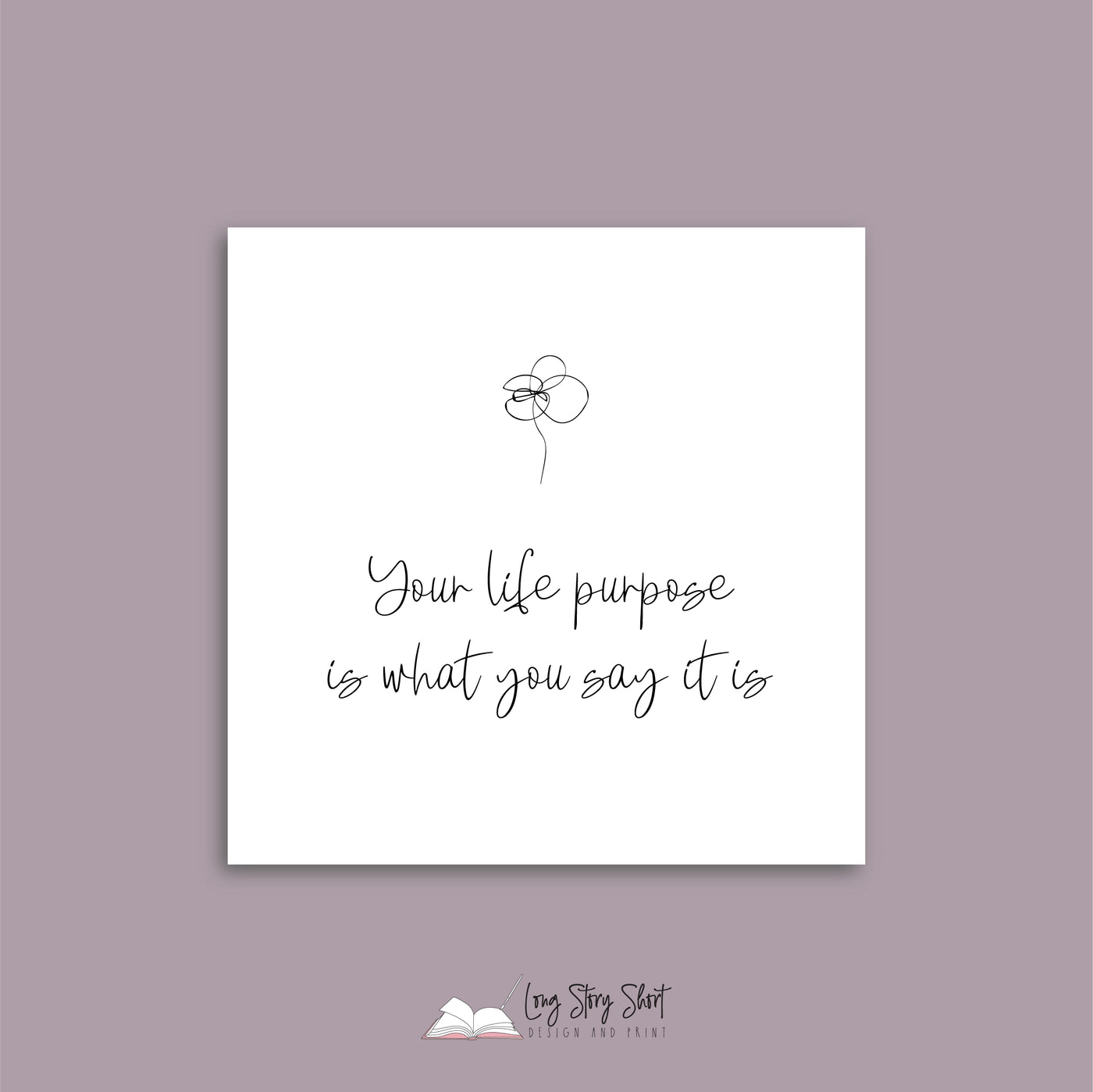 Your Life Purpose Vinyl Label Pack