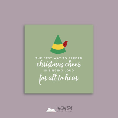 Spread Christmas Cheer Vinyl Label Pack