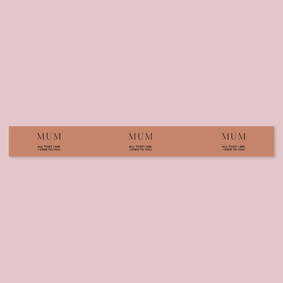 Minimalist Collection Mothers Day - Design Three - Travel Tin Wrap - Matte/Gloss