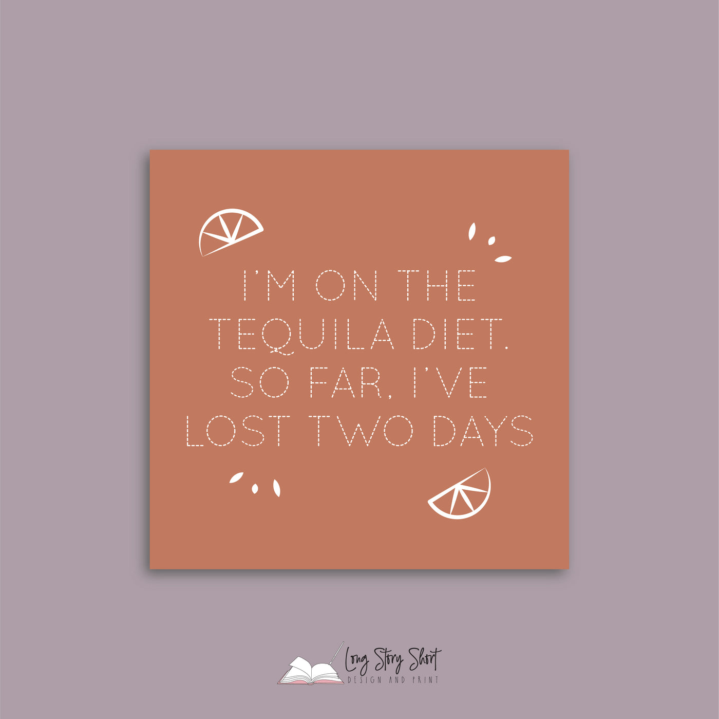 Tequila Diet Vinyl Label Pack