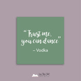 Wine Dinner Winner Vinyl Label Pack