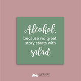 Wine Dinner Winner Vinyl Label Pack