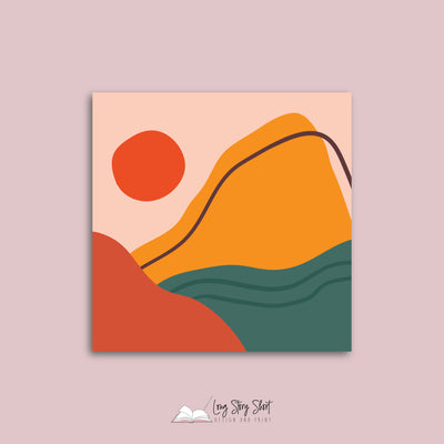 Modern Abstract Two Vinyl Label Pack