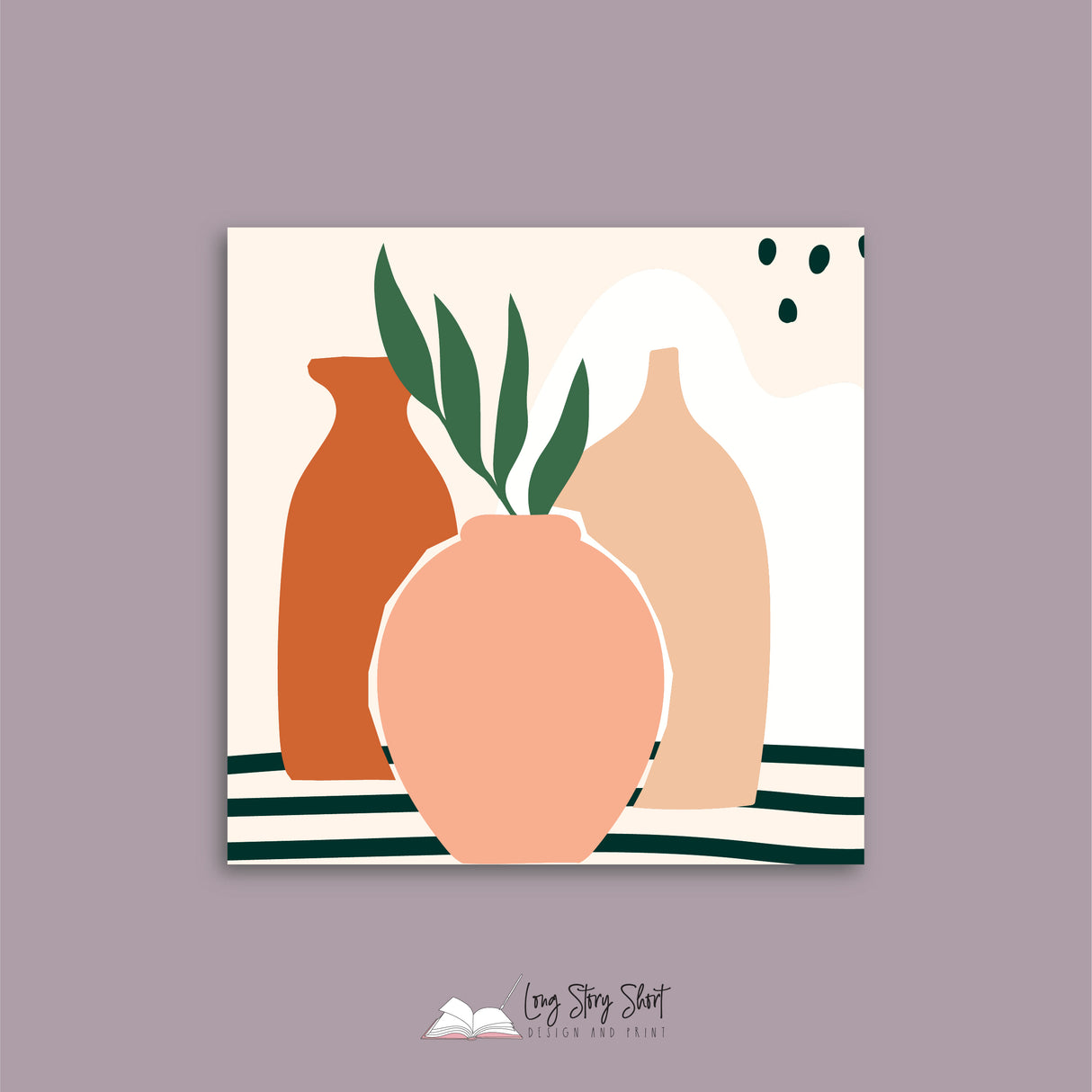 Woman Abstract Portraits Vinyl Label Pack