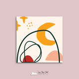 Woman Abstract Portraits Vinyl Label Pack