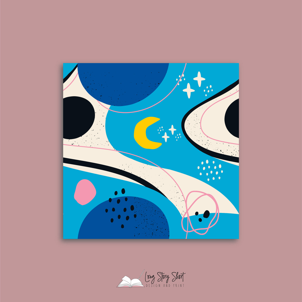 Space and Prints Vinyl Label Pack