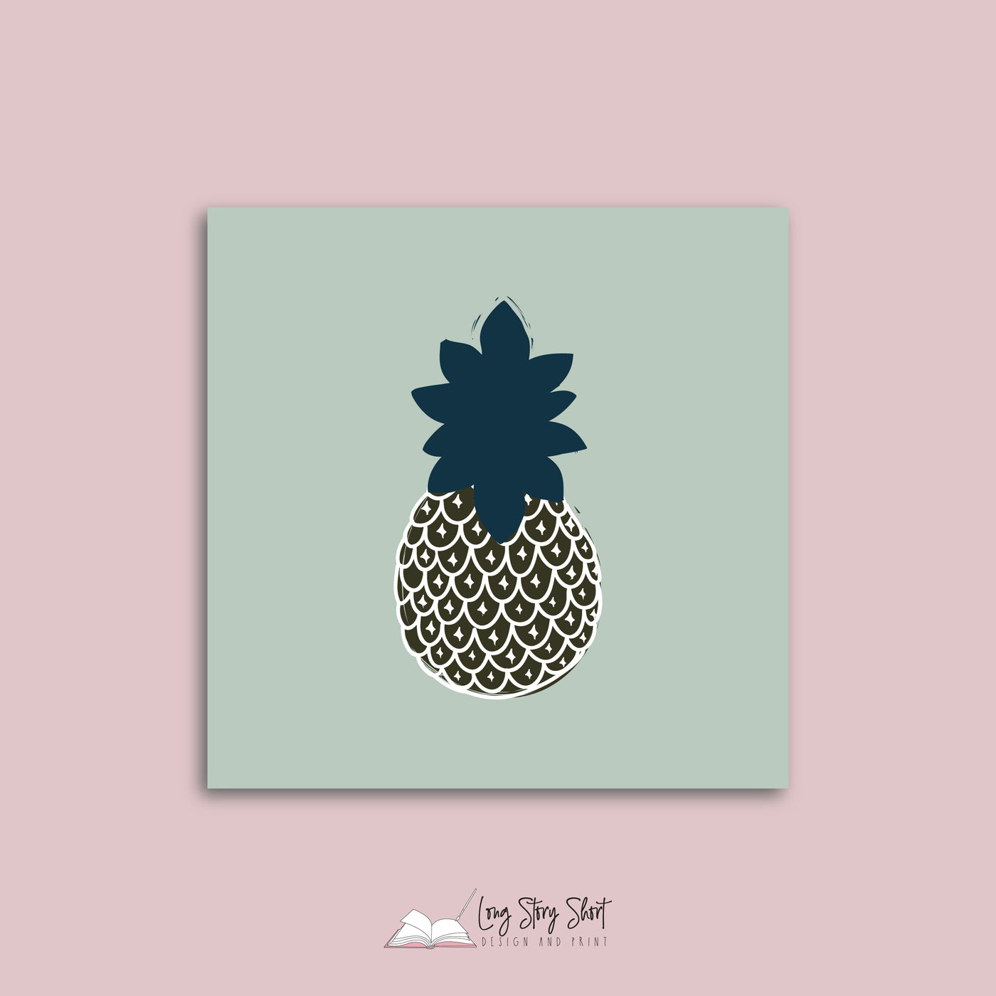 Pineapples Vinyl Label Pack