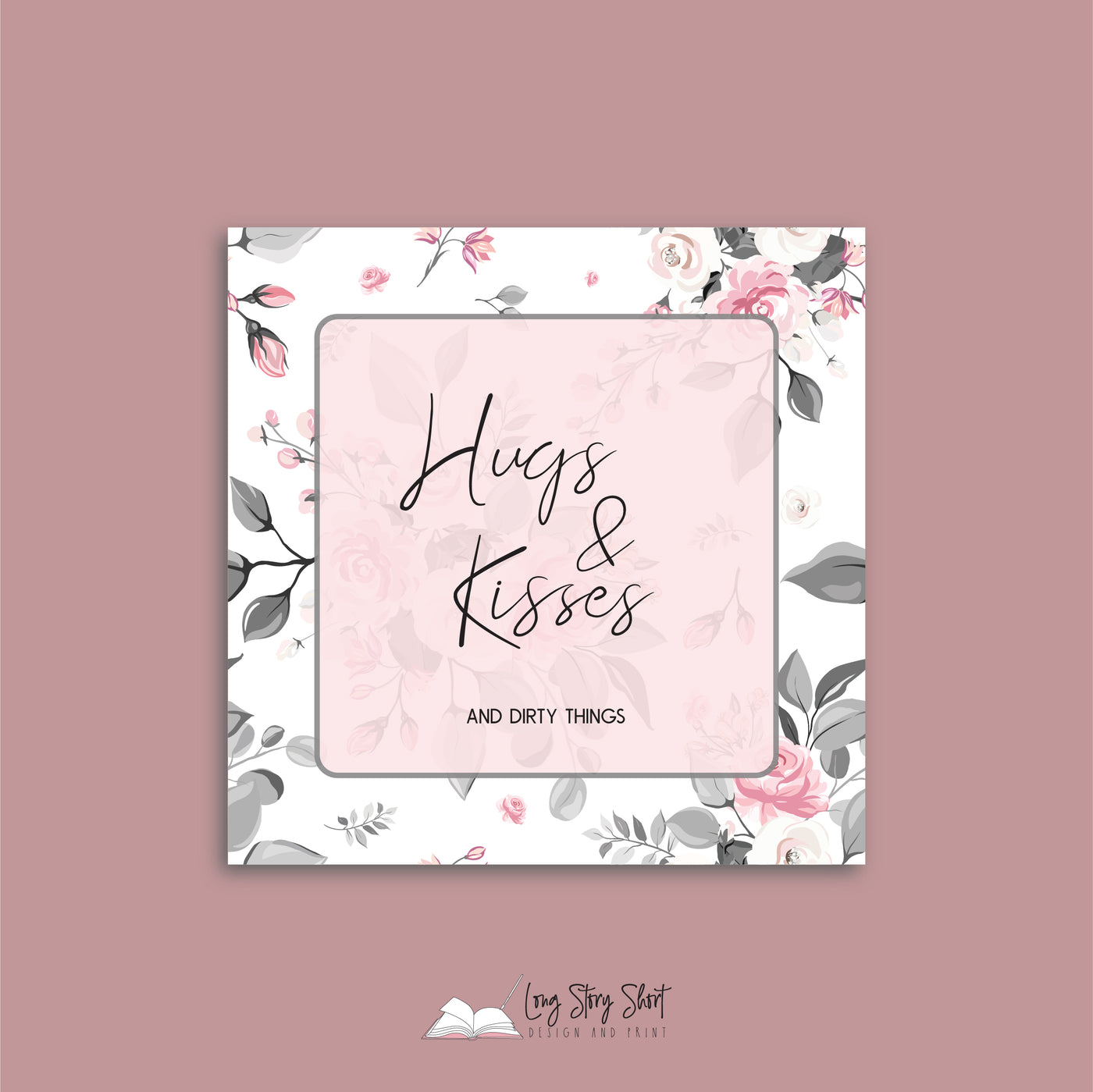 Hugs and Kisses Vinyl Label Pack