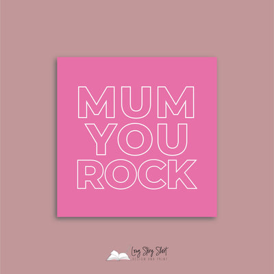 Mothers Day Square Vinyl Label Pack