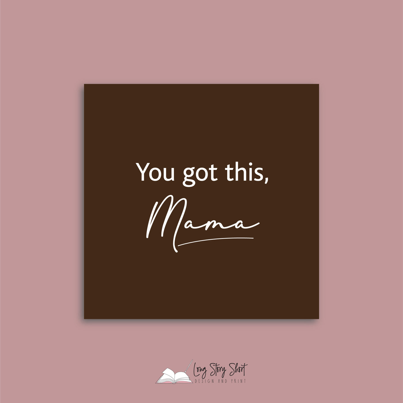 You got this Mama Vinyl Label Pack