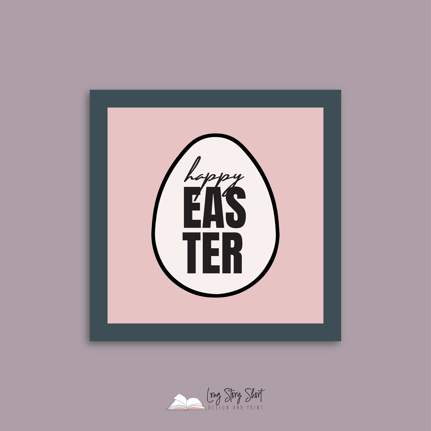 Easter Eggs Vinyl Label Pack (Square) Matte/Gloss